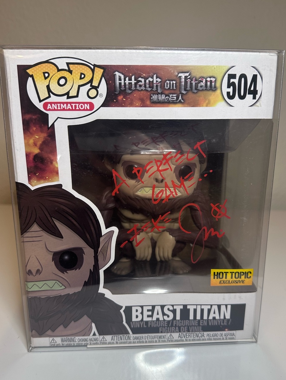 Attack on Titan – Beast Titan Funko Pop! #504